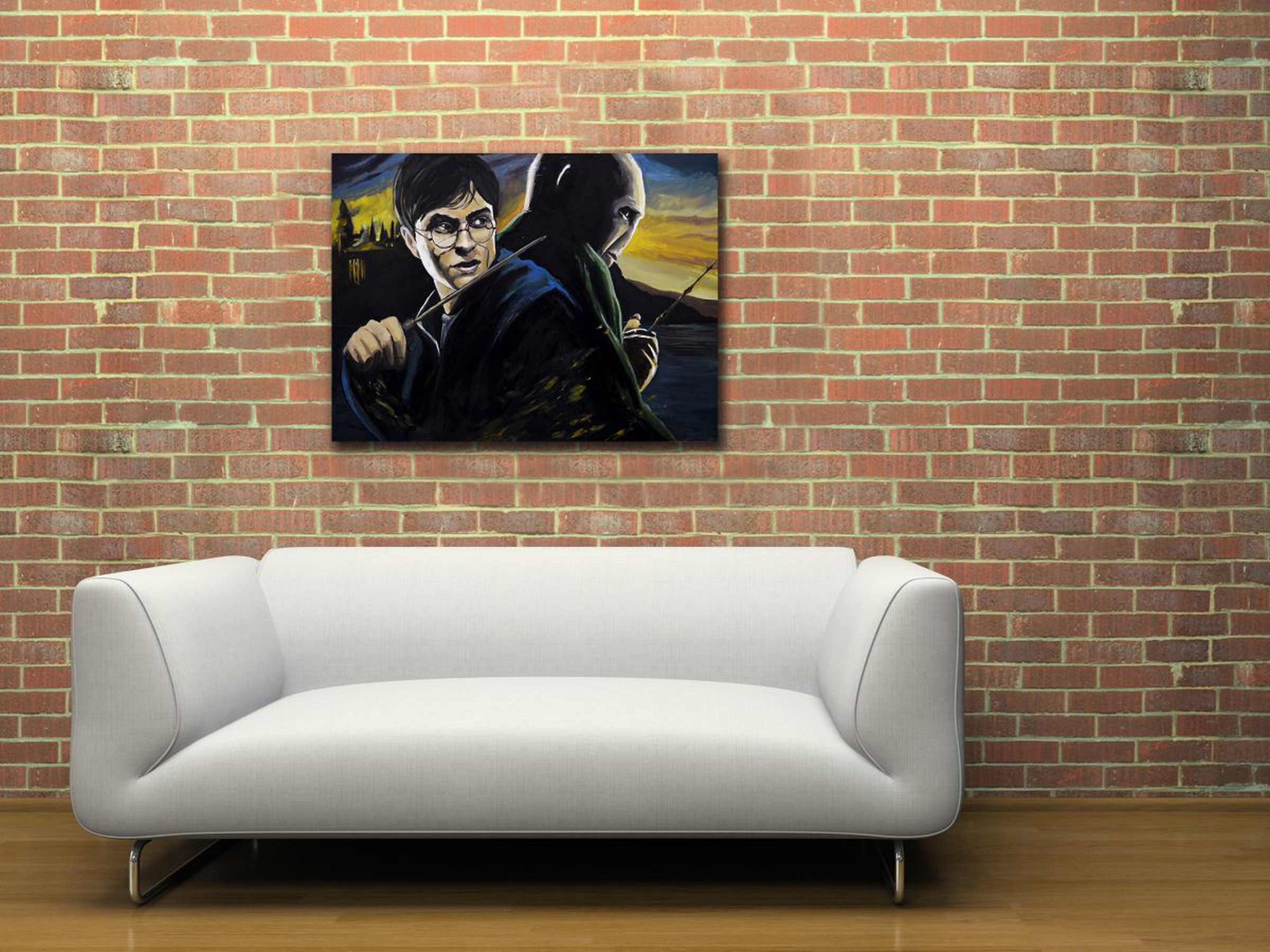 Harry Potter Oil Painting Artfinder Being me has its privileges. dumbledore wasn't joking. harry potter oil painting
