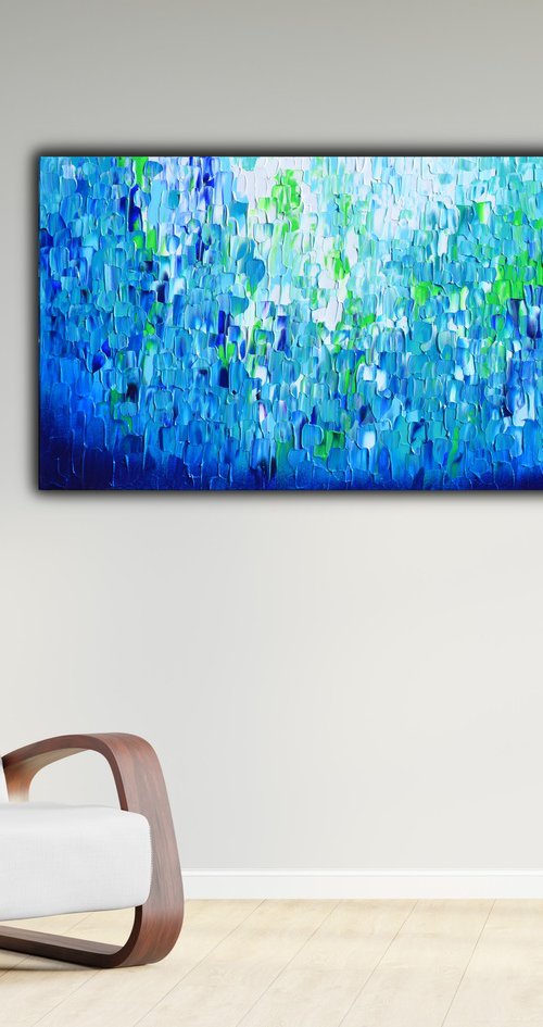 Relief Blue 15 by Soos Tiberiu