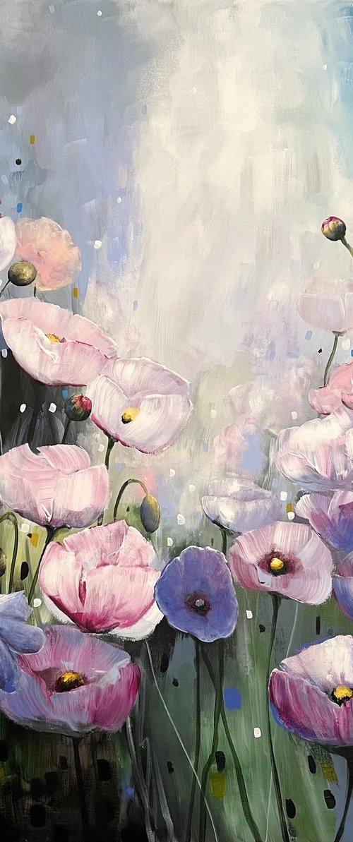 Poppies Land 2 by Sandra Gebhardt-Hoepfner