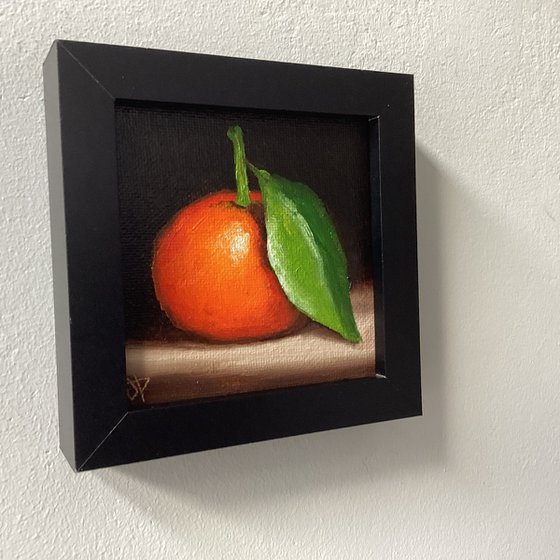 Little clementine still life