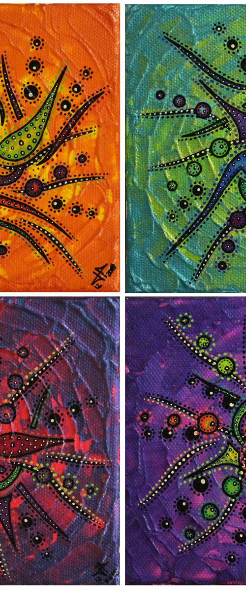 Sense of colorful movements by Jonathan Pradillon