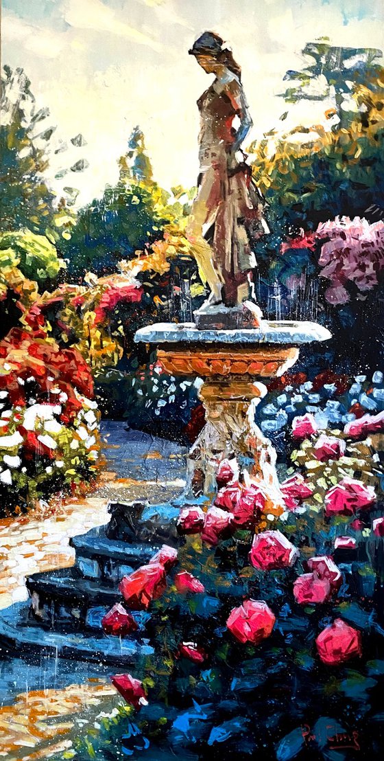 A Quiet Moment in the Garden