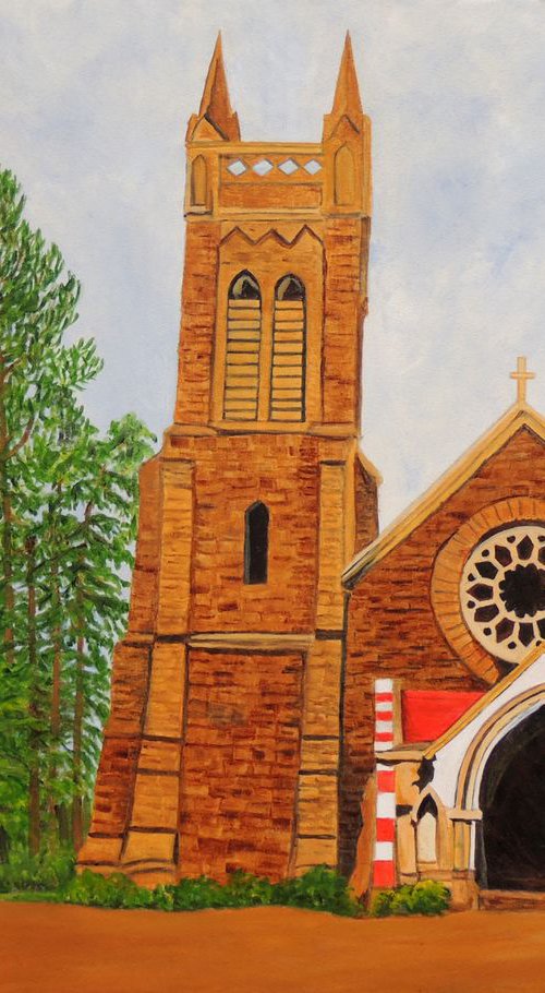 Church in Nainital by Ajay Harit