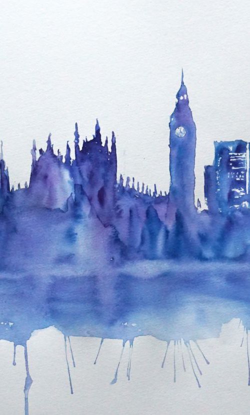London motives. Blue by Yulia Schuster
