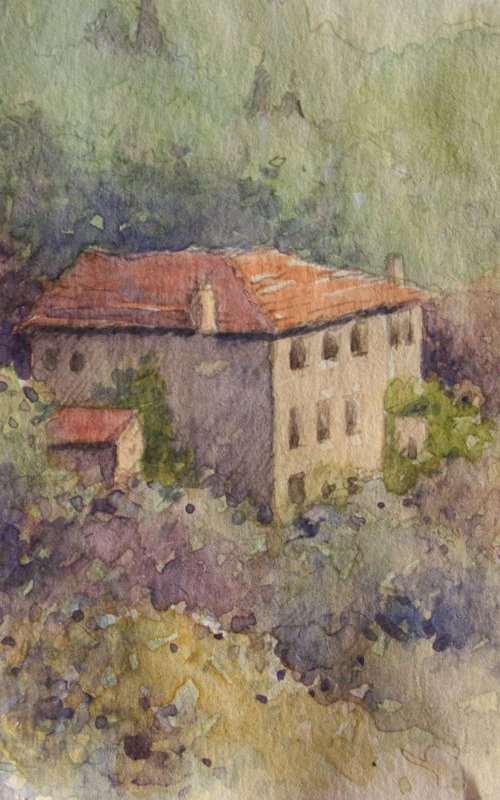 Tuscan Farmhouse by Christopher Hughes