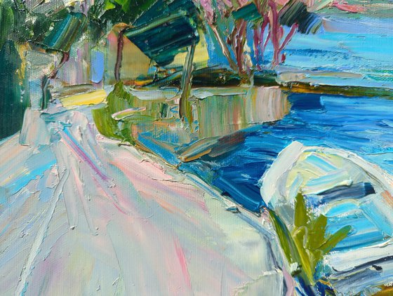 Summer walks. Adriatic