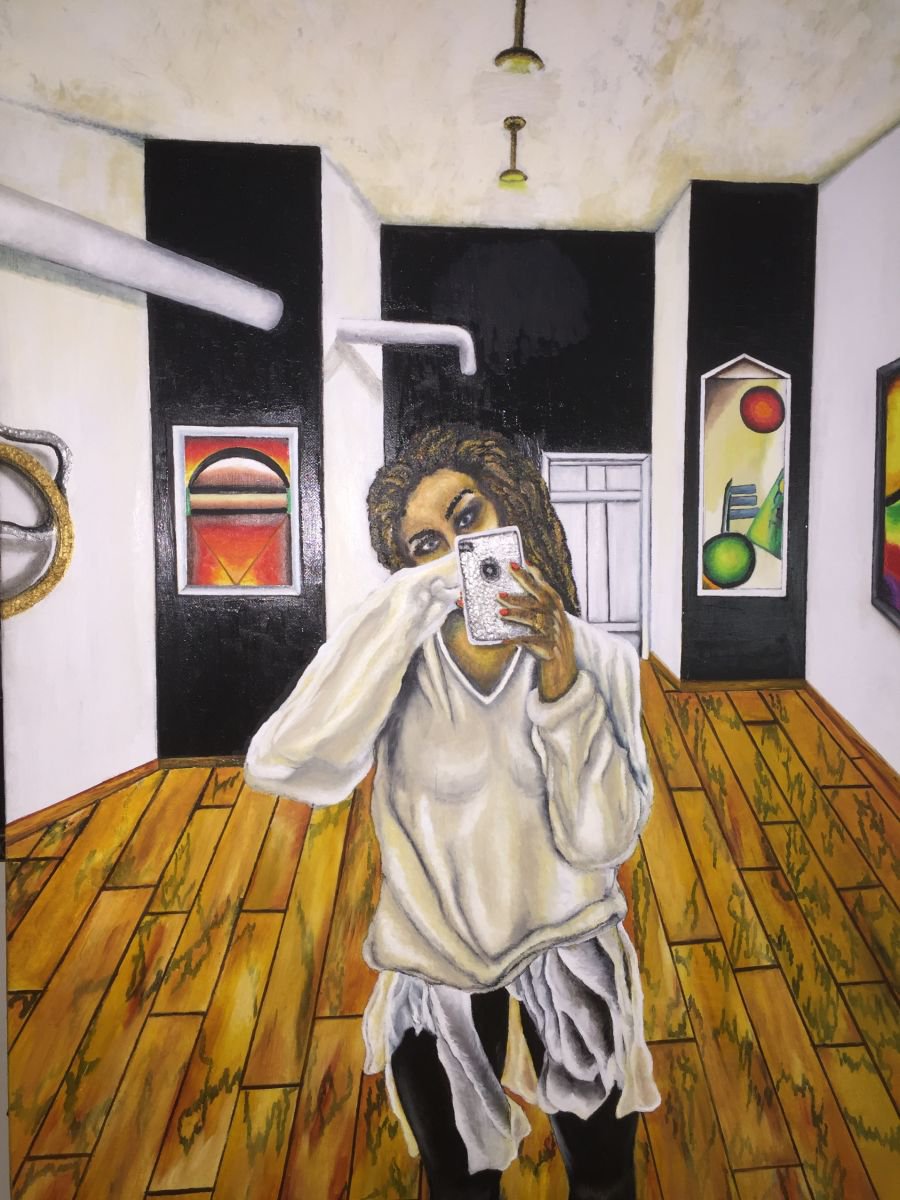 Me-The Selfie by Andrew (Ana` Alu) Hollimon