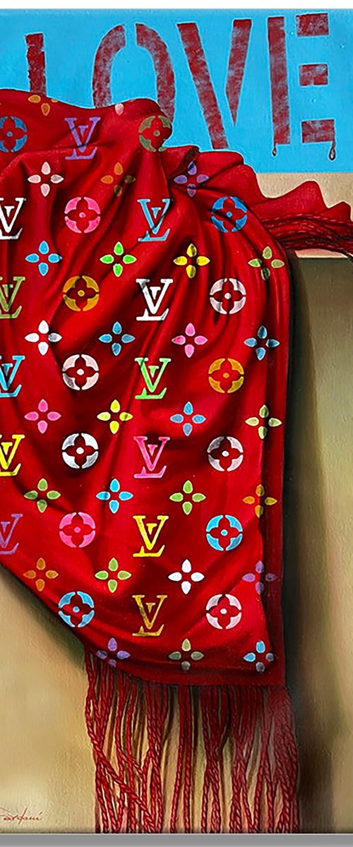 Love Vuitton Love by Gardani Art
