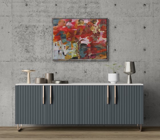 Vivid Impressions, original abstract
