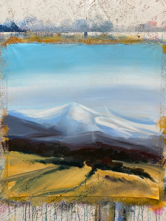 Day of Spring in the Mountains