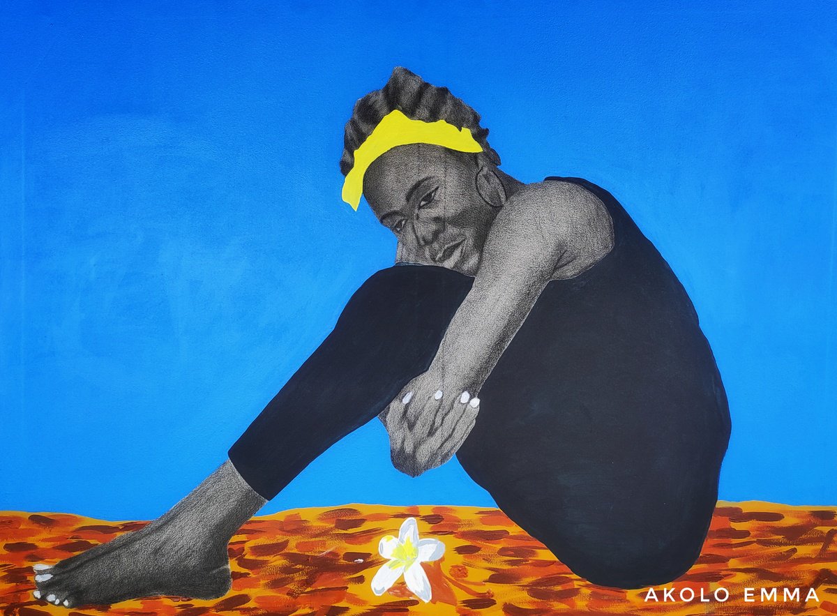 Broken Soul By Emmanuel Akolo, 48 X 36, Artwork For Sale On Artfinder