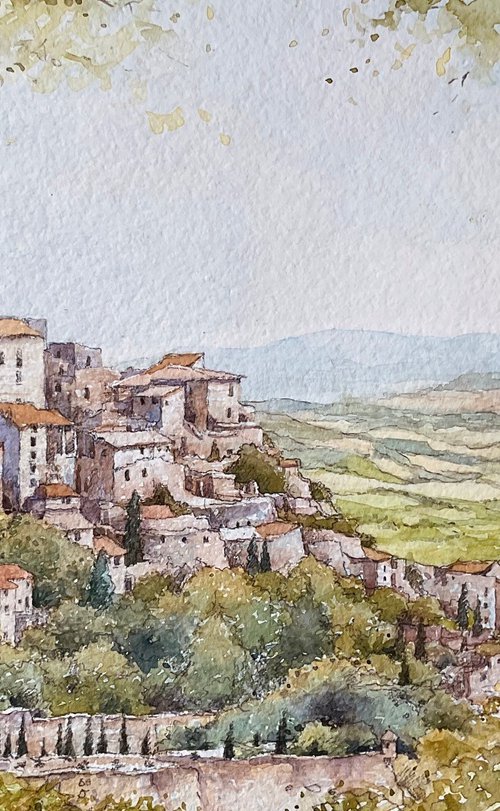 Gordes. Provence. France by Christopher Hughes