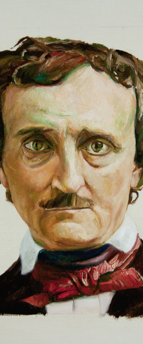 Head of E.A.Poe - Faces by Paolo Borile
