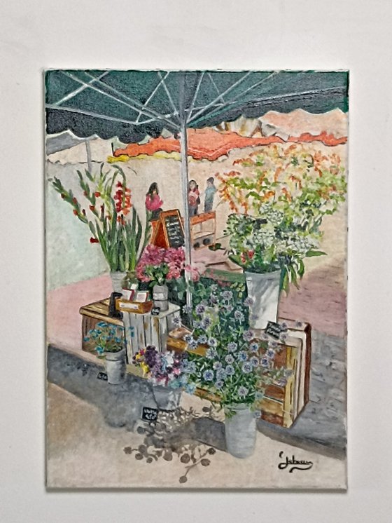Flowers in the market