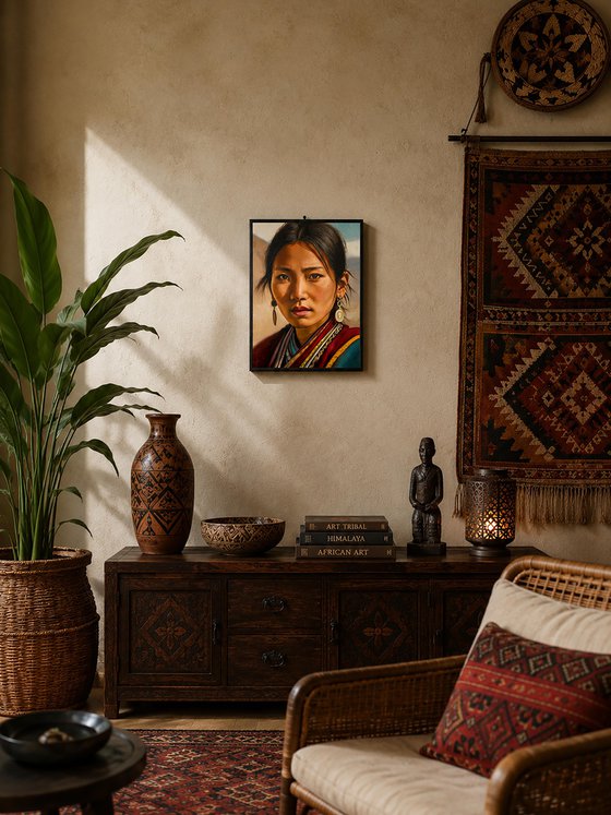 Painting of a woman