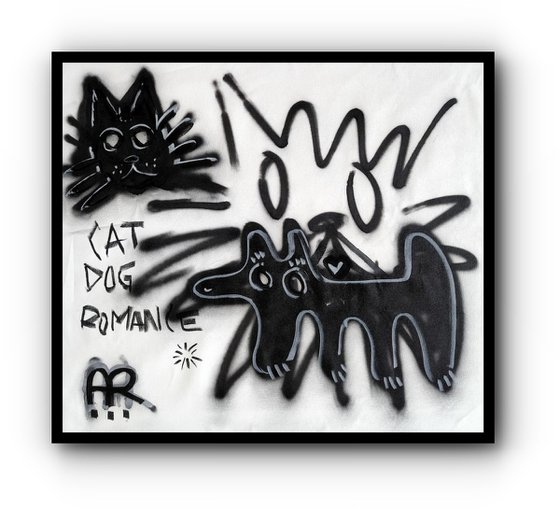 CAT & DOG ROMANCE