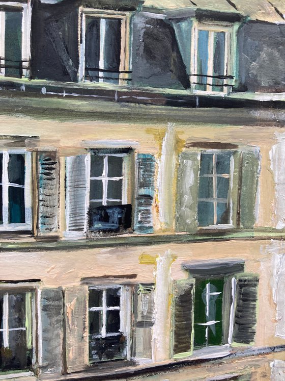 Buildings In Montmartre, Paris