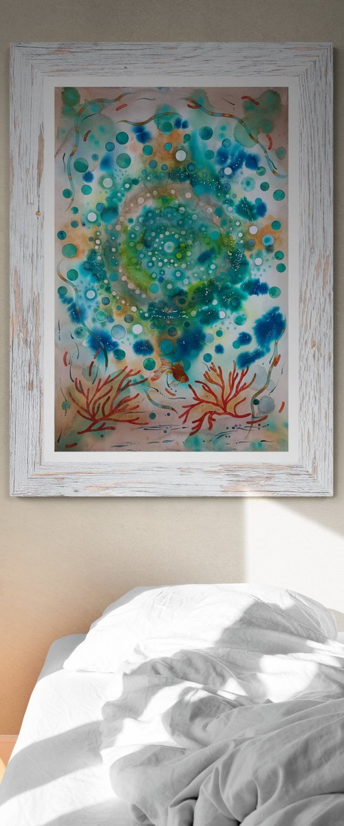 Green Nebula by Ilaria Finetti