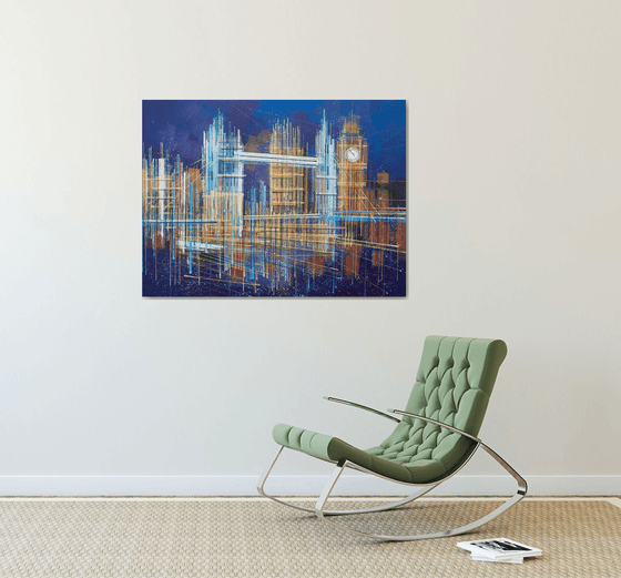 London - Tower Bridge And Big Ben Composition 1