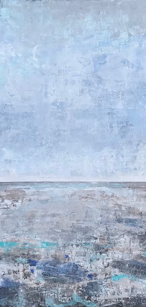 Coastal Blue - North Norfolk Coast - Seascape 4 by Catherine Winget