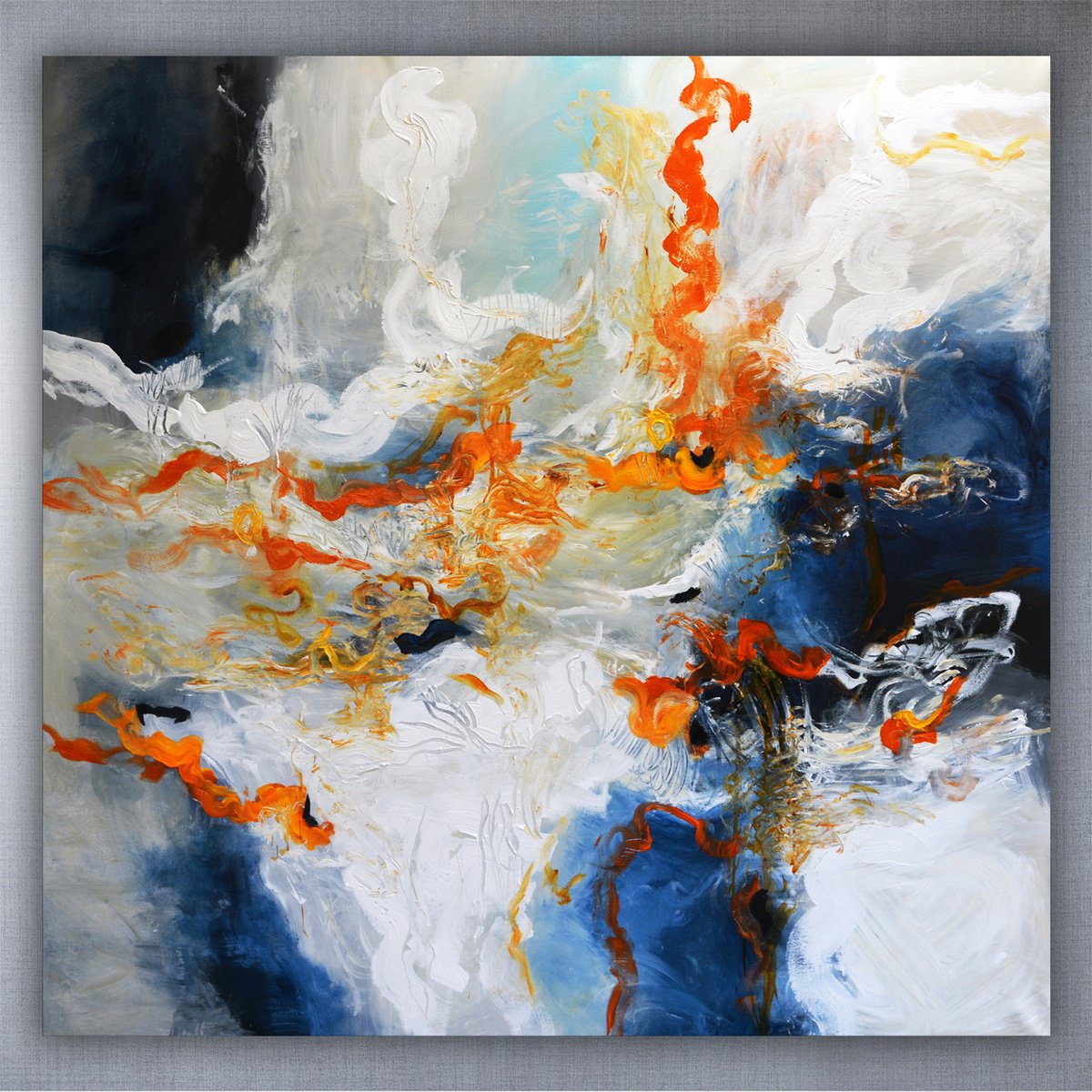  Like The Summer Rain By Andrada Anghel, 60 X 60, Artwork For Sale On Artfinder