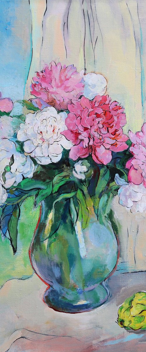 Peonies by Artem Andreichuk