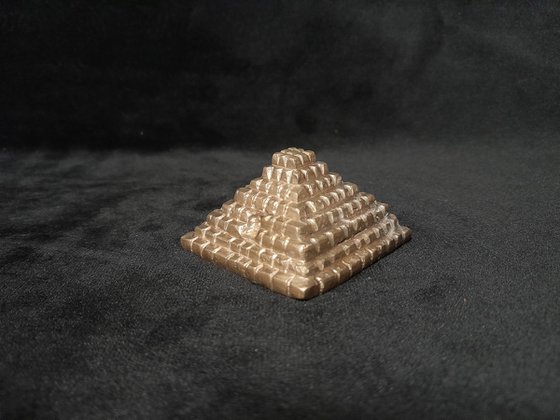 Solid Bronze Pyramid