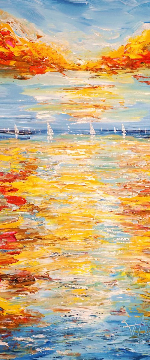 Sailing Impressions A 1 by Peter Nottrott