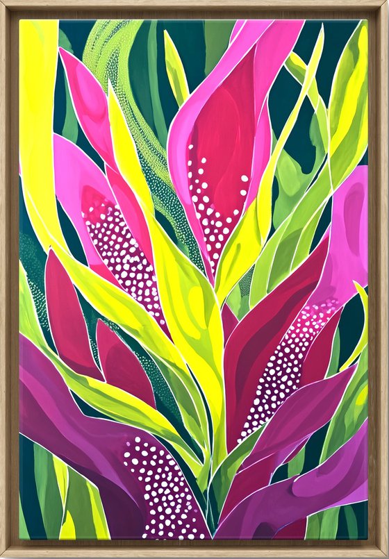 Tropical Leaves Dance #7