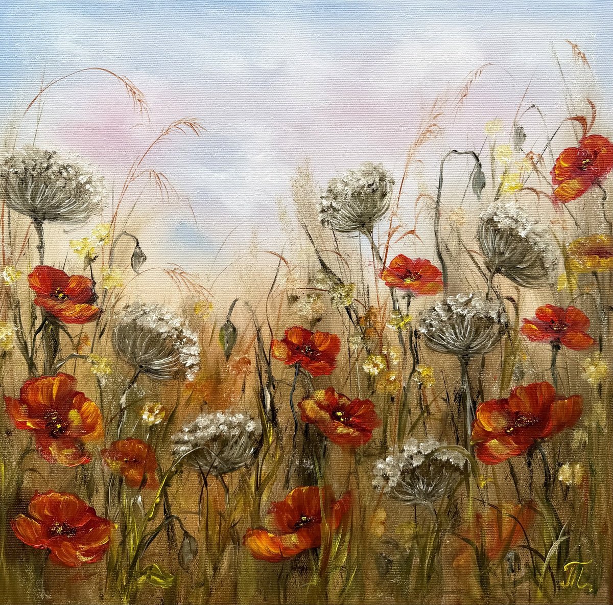 Summer Gift By Tanja Frost, 16 X 16, Artwork For Sale On Artfinder