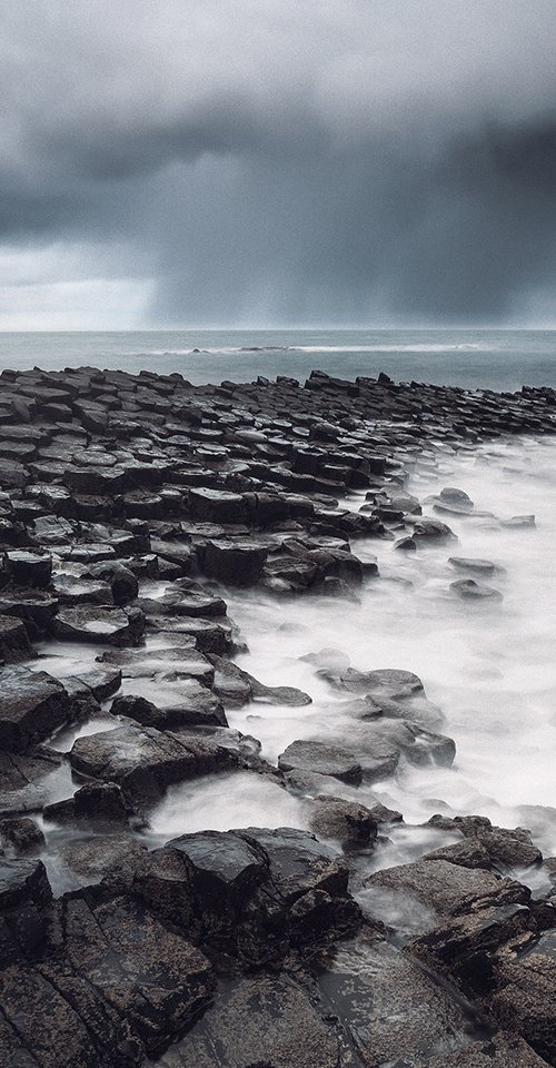 Giant's Causeway in Northern Ireland - Irish Landscape by Peter Zelei