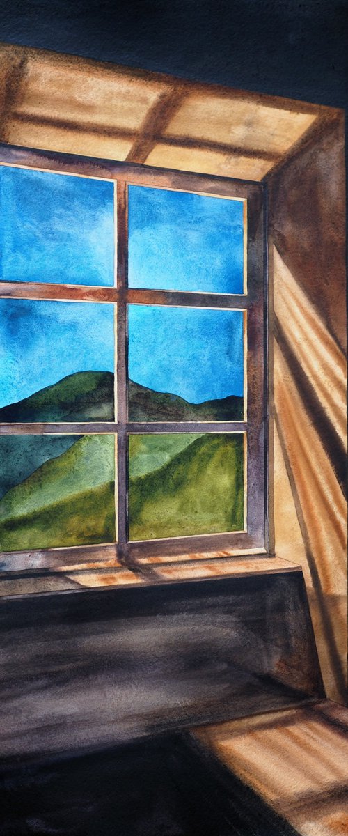 The only thing penetrates from outside in by Delnara El