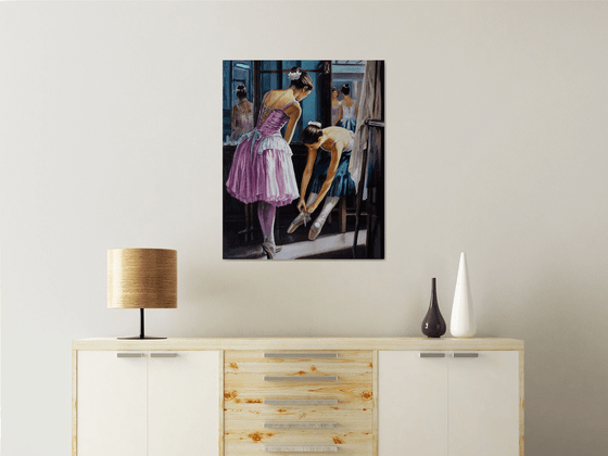 At the dressing room III.