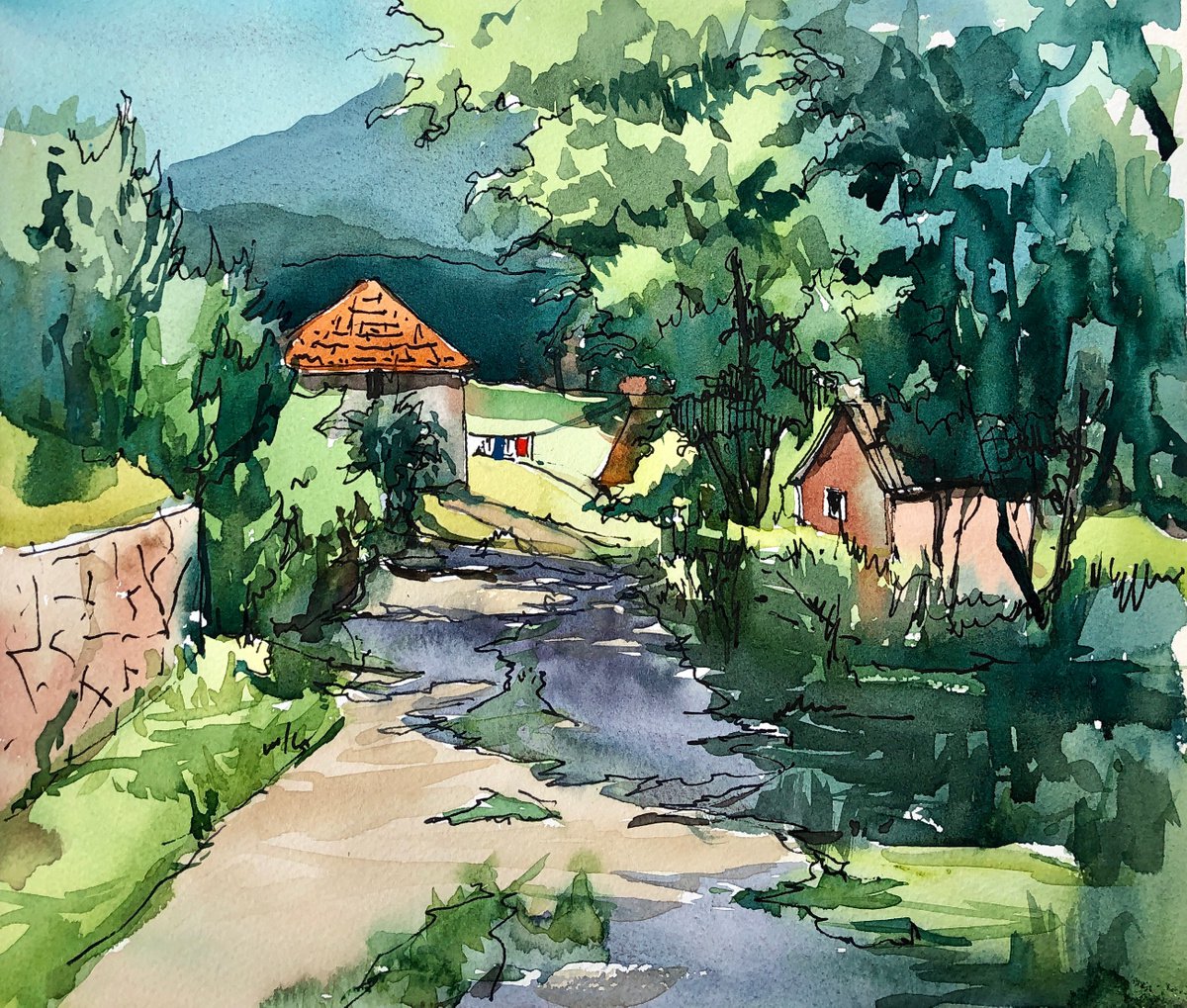 Summer day by OLGA BELOBORODOVA