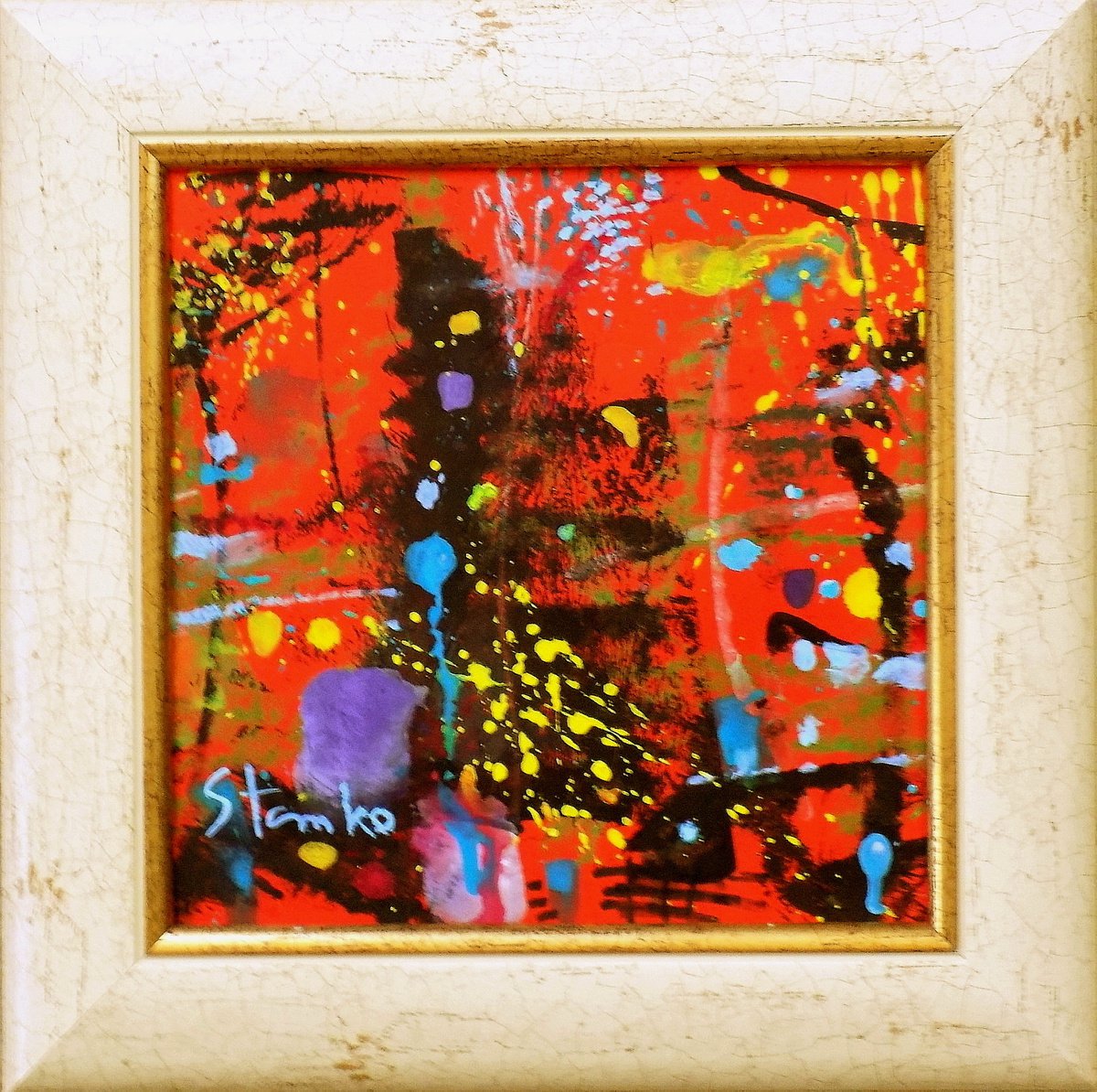  Jazzy Mood-Lxxiii By Stanislav Bojankov, 12 X 12, Artwork For Sale On Artfinder