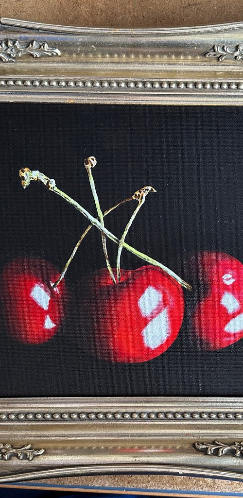 Cherry Trio by Kaz Jones