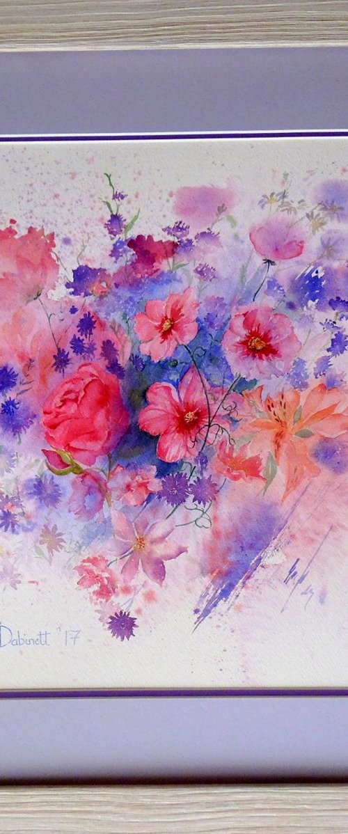 Late Summer Flowers by Diana Dabinett