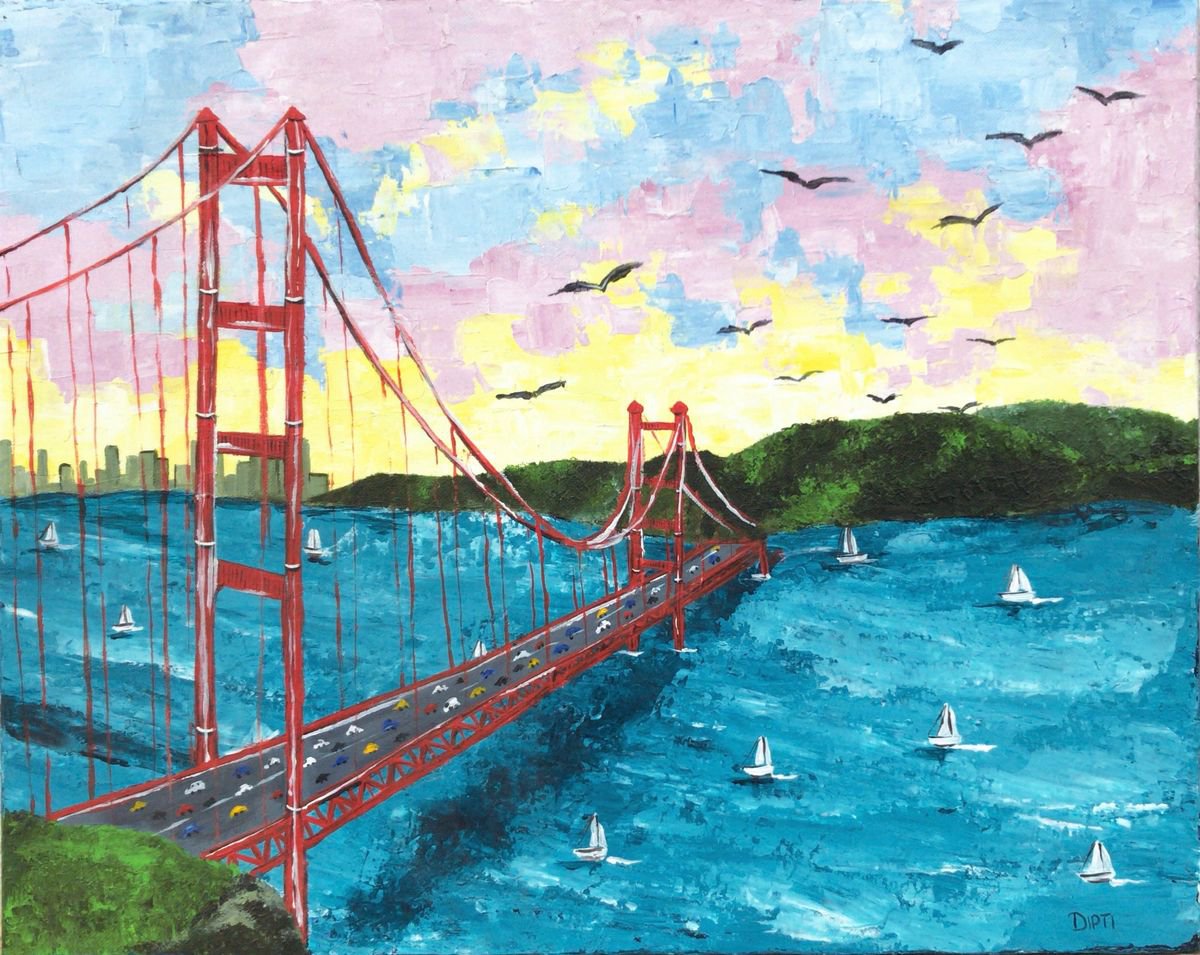 Golden Gate Bridge by Dipti Janardhana