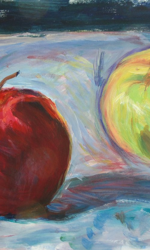 Two apples by Alexander Shvyrkov