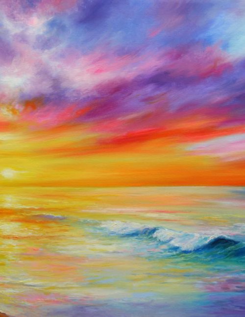 Sunset III by Behshad Arjomandi