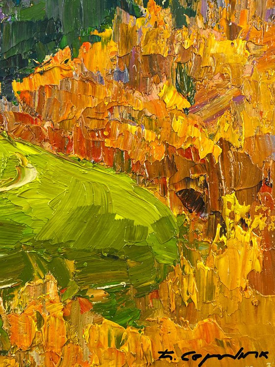 Autumn Mountain View