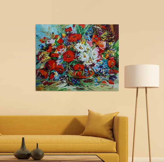 Garden in Full Bloom