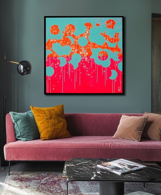 Neon pop colors
