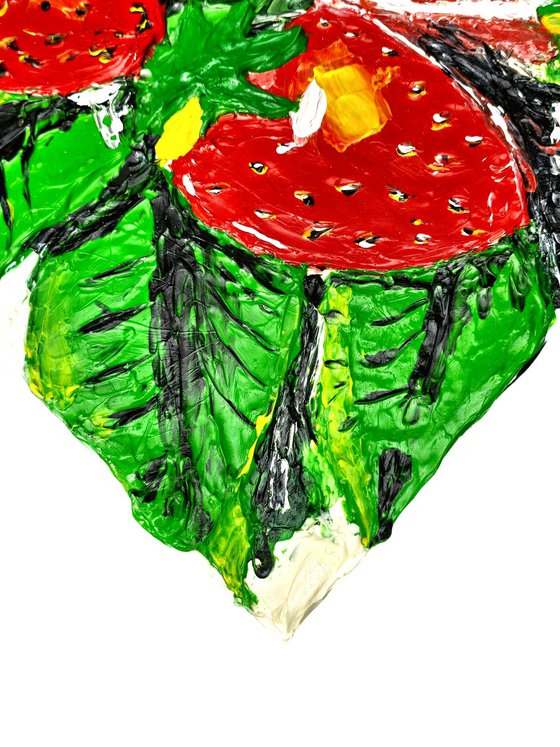 Red Strawberries from the Marchfeld