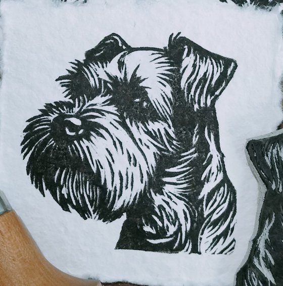 Schnauzer Mini Print