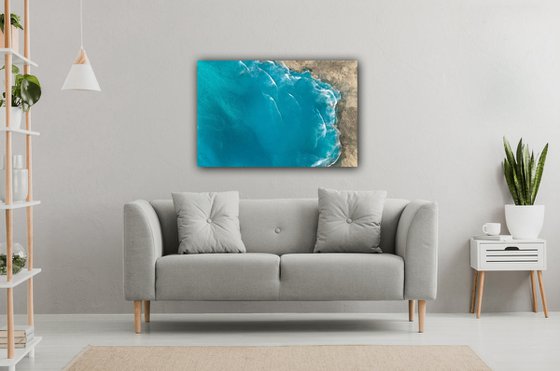 Zephyros - Gentle Breeze Ocean Painting