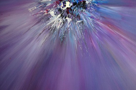 Purple Blue Explosion