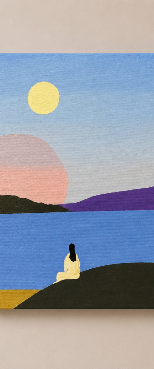 The Shape of Stillness V Horizon by Jane M.