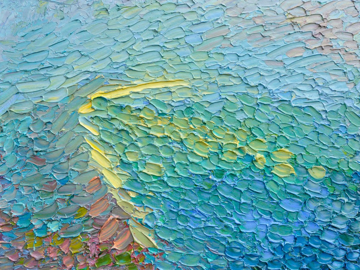 Turquoise sea by Olga Bezhina