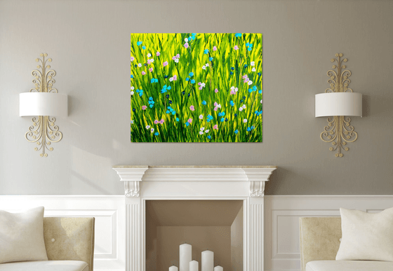 Cornflower Meadow II